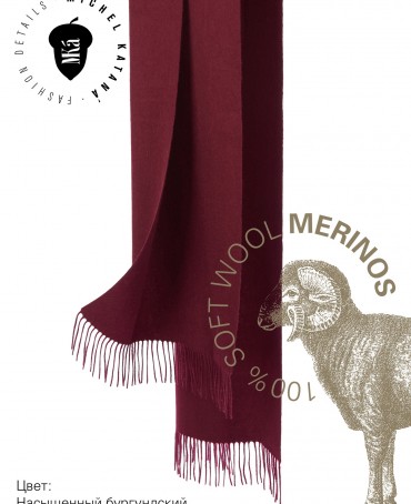 Шарф Унисекс FTQ.W220_5100222.49/BUR